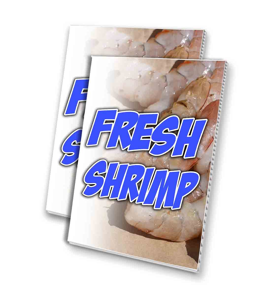 4mm Corrugated Plastic Panel with Fresh Shrimp Design (24