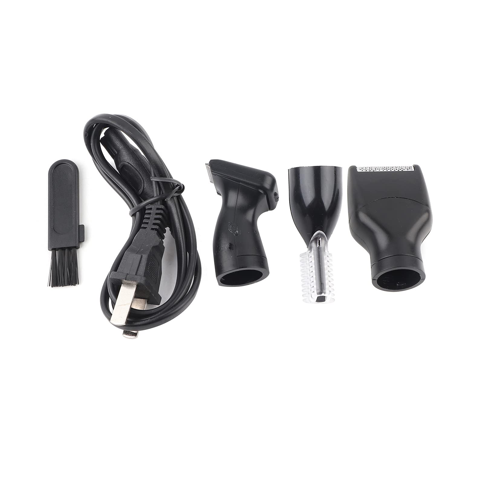 4-in-1 Rechargeable Men's Grooming Kit - Nose Ear Hair Trimmer, Beard Shaver & Hair Clipper for Precise Facial & Body Grooming - Perfect for Travel, Home & Professional Use