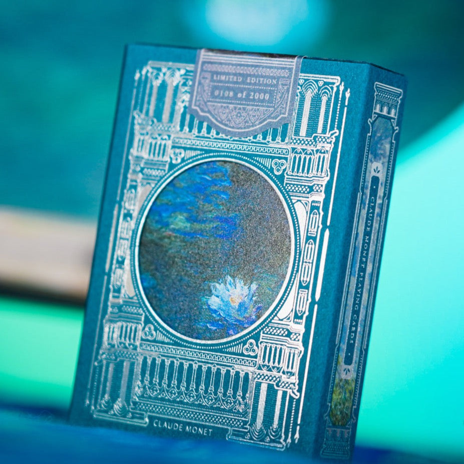 Monet Playing Cards - Premium Waterproof & Durable Deck for Poker, Magic Tricks & Card Games | Perfect for Casino Nights, Travel & Gifts