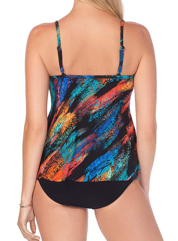 MagicSuit Women's Tankini Swimsuit - UPF 50+ Sun Protection, Tummy Control & Adjustable Straps | Perfect for Beach Vacations, Pool Parties & Summer Getaways