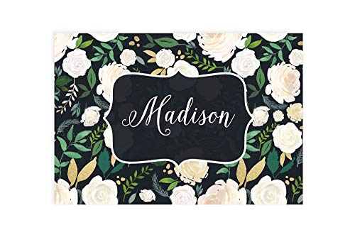 White Floral Custom
