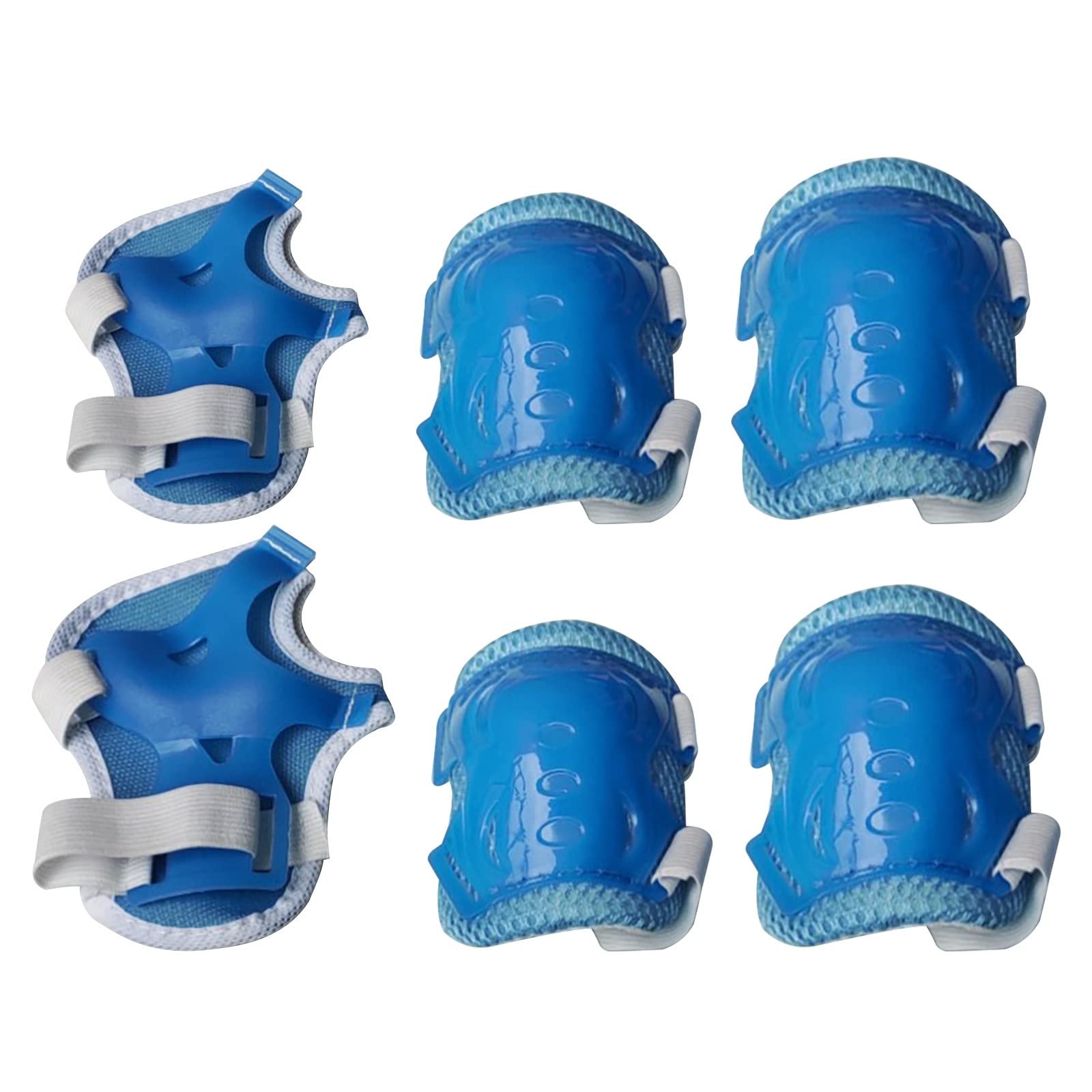 6 Sets Kids Ski Protection Gear - Knee & Elbow Pads, Gloves - Safety Equipment for Snowboarding & Winter Sports - Perfect for Ski Resorts & Family Vacations