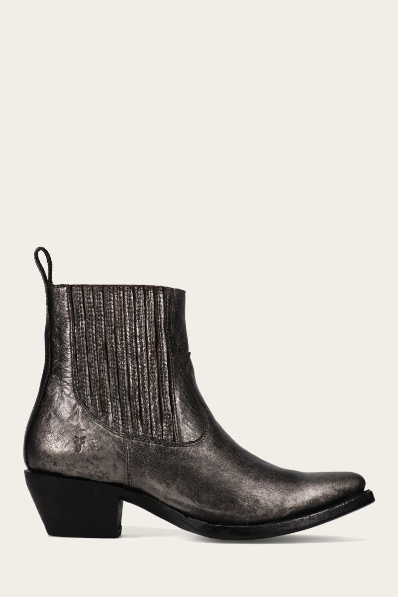 Sacha Chelsea Dark Pewter Women's Boots - Stylish Ankle Boots for Fall & Winter | Perfect for Office, Casual Outfits & Date Nights