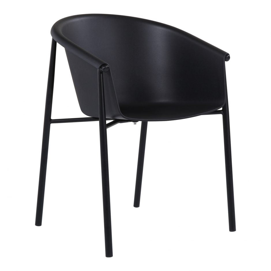 Premium Shindig Outdoor Dining Chair - Weather-Resistant Patio Furniture for Backyard, Garden, and Poolside Relaxation