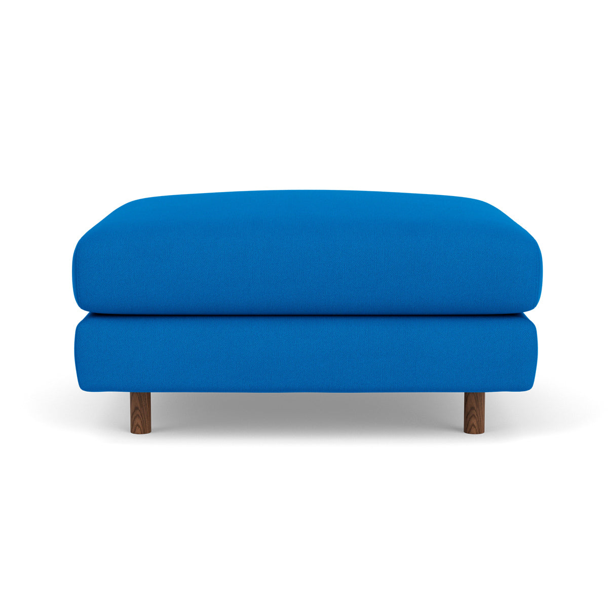 Dylan Fabric Ottoman - Soft and Stylish Footrest, Storage Bench, Living Room Accent Piece - Perfect for Small Spaces, Bedroom, or Lounge Area