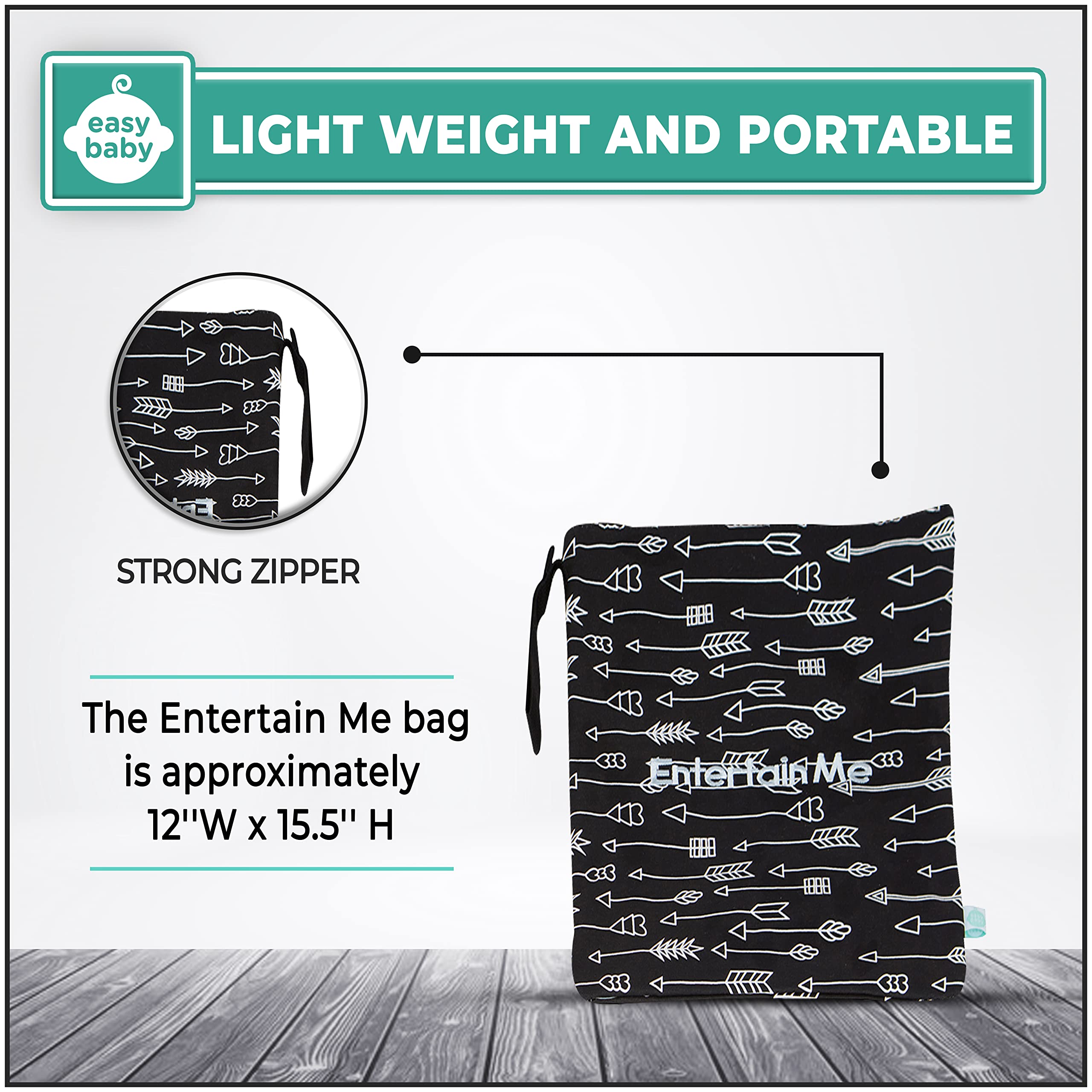 **8-Pack Baby Organizer Pouches & Changing Pad Set - Diaper, Bottle & Baby Essentials Storage - Portable Tote Cubes for Changing, Feeding & Travel (Brooklyn Design) - Perfect for Nursery, Diaper Bag & On-the-Go Parents**