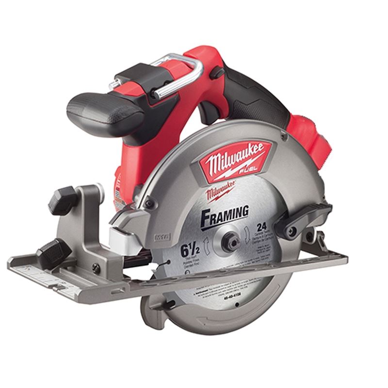 M18 FUEL 18V Brushless Cordless 6-1/2 Inch Circular Saw (Tool Only) - Powerful Cutting for Woodworking, Construction & DIY Projects