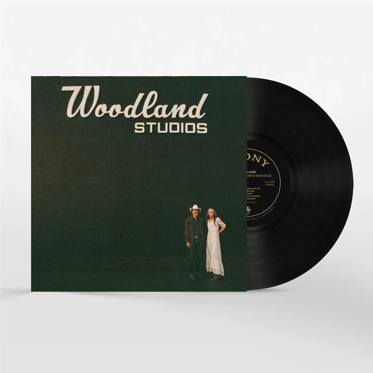 Gillian Welch & Dave Rawlings Woodland Vinyl LP | Folk & Americana Music Record | Perfect for Home Listening, Record Collections & Music Enthusiasts