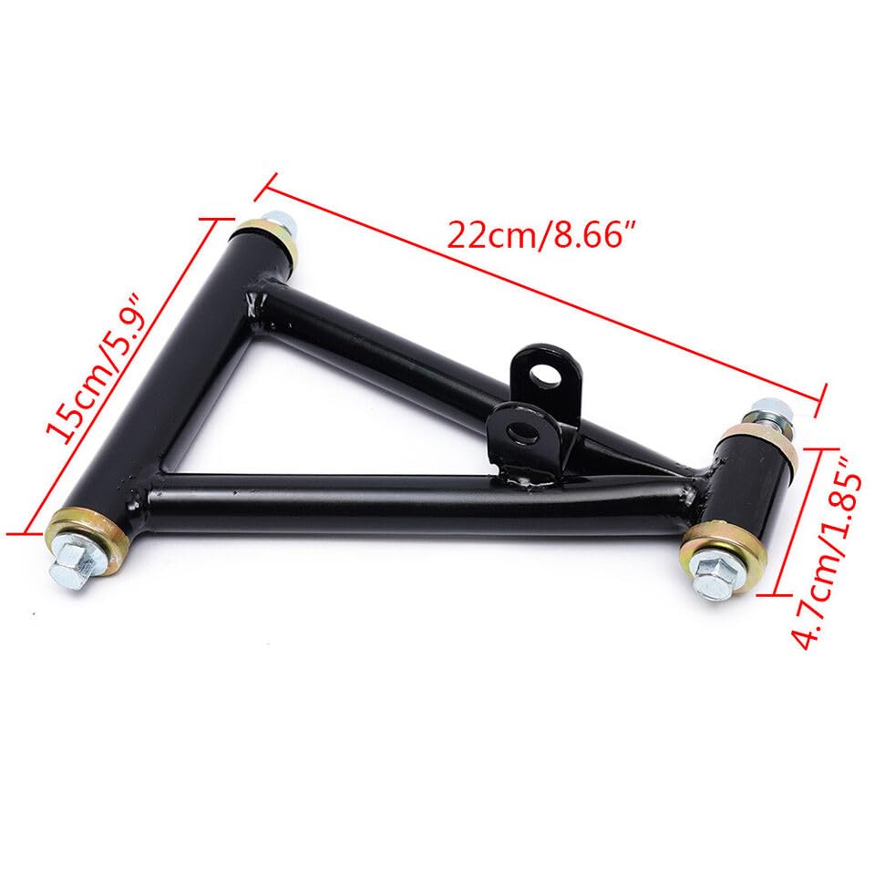 PanDair Front Suspension Swing Arm Assembly Kit for DIY Dirt Bike, Electric ATV, Quad Buggy & Go Kart - Heavy Duty Replacement Part (US Stock) | Perfect for Off-Road Adventures & Custom Builds