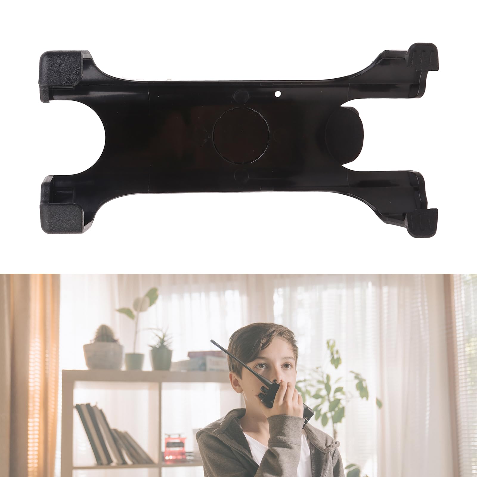 KieTeiiK Swivel Belt Clip for Motorola SL300 SL500 SL1600 SL2600 SL3500e Radios - Secure Plastic Radio Holder Attachment for Waist Belt - Ideal for Construction, Security & Outdoor Work