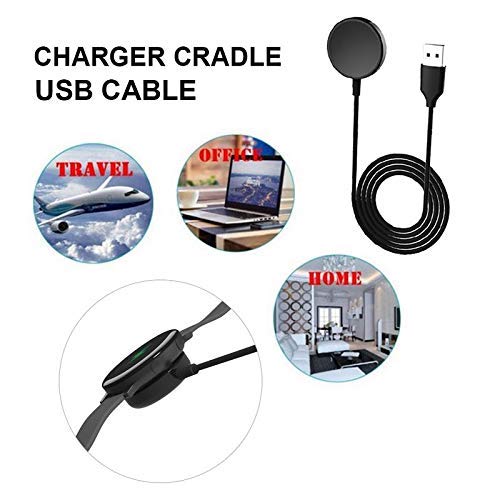 Samsung Galaxy Watch Charger - Compatible with Watch 7/6/5/4/3 & Active 2/1 - for Home & Travel