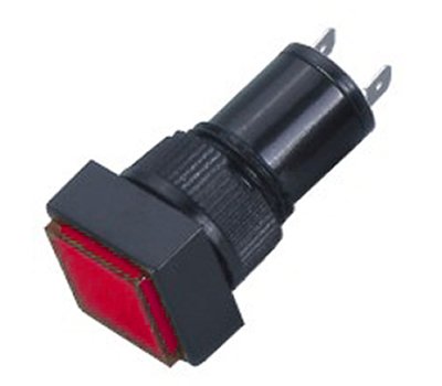 Red LED Panel Light - 3-13V DC Low Voltage Illumination for Cars, Boats & Home Decor