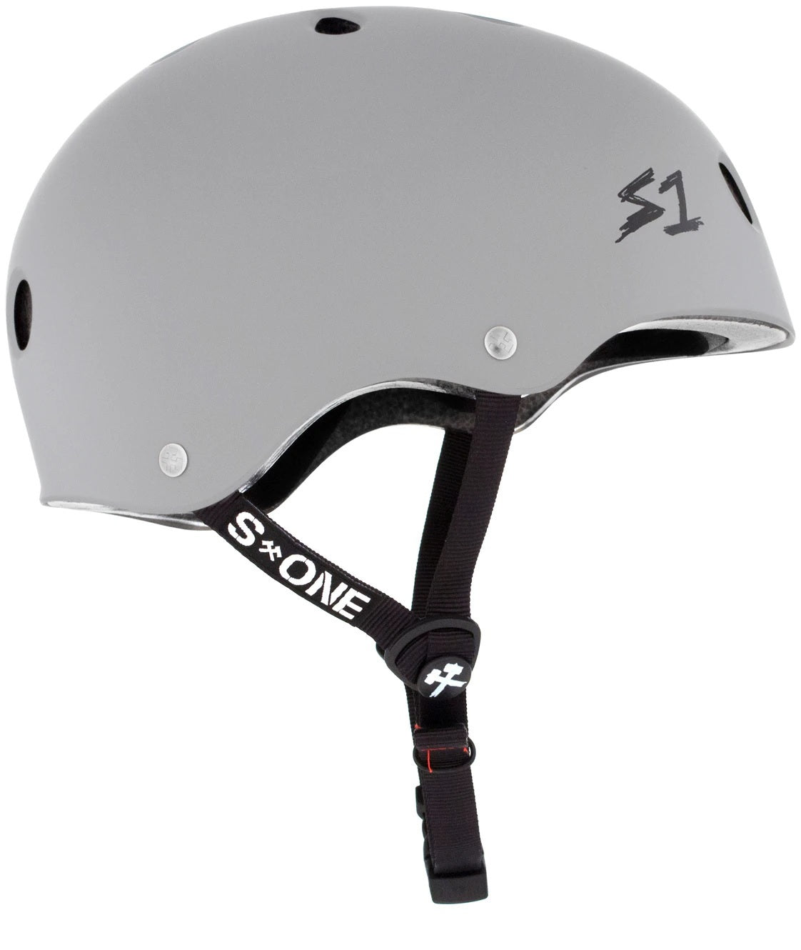 S1 Lifer Helmet - Light Grey Matte Finish | Premium Bike & Skateboard Helmet for Adults | Perfect for Cycling, Skateboarding & Outdoor Sports