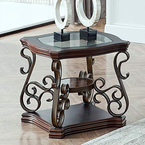 End Table, Dark Brown