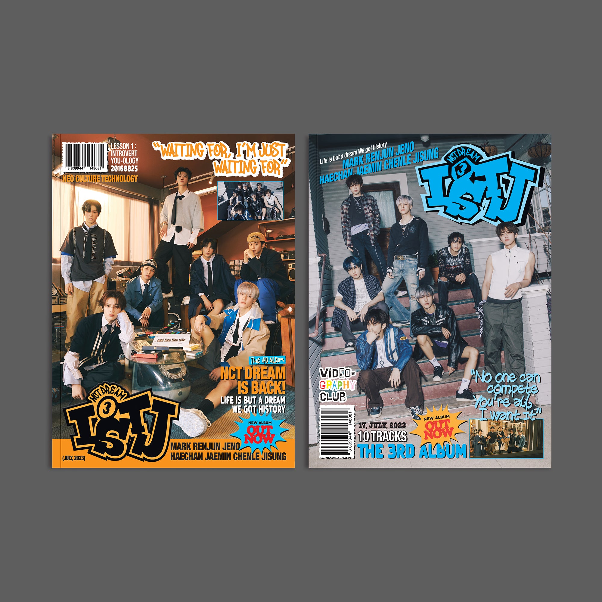 NCT DREAM The 3rd Album 'ISTJ' (Photobook Version) - Introvert or Extrovert Edition - K-Pop Collectible for Fans | Perfect for Display & Fan Meetings
