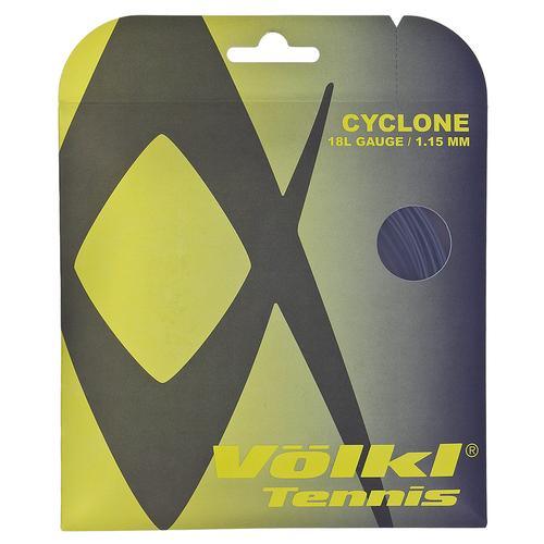 Premium Cyclone Tennis String - Black | High-Performance Polyester Tennis Racket String for Durability & Spin | Perfect for Competitive Play & Training Sessions