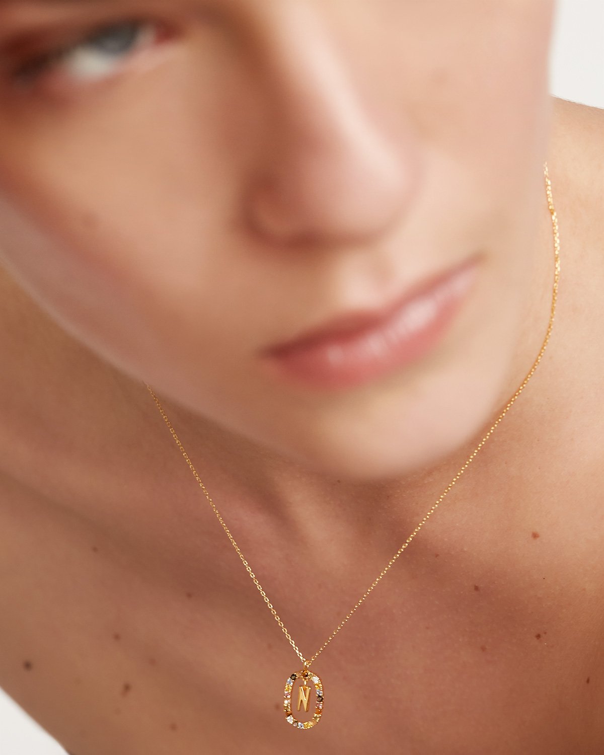 Letter N Necklace for Women - Personalized Initial Necklace, Sterling Silver or Gold Plated, Dainty Alphabet Jewelry Gift for Her - Perfect for Birthdays, Anniversaries & Everyday Wear