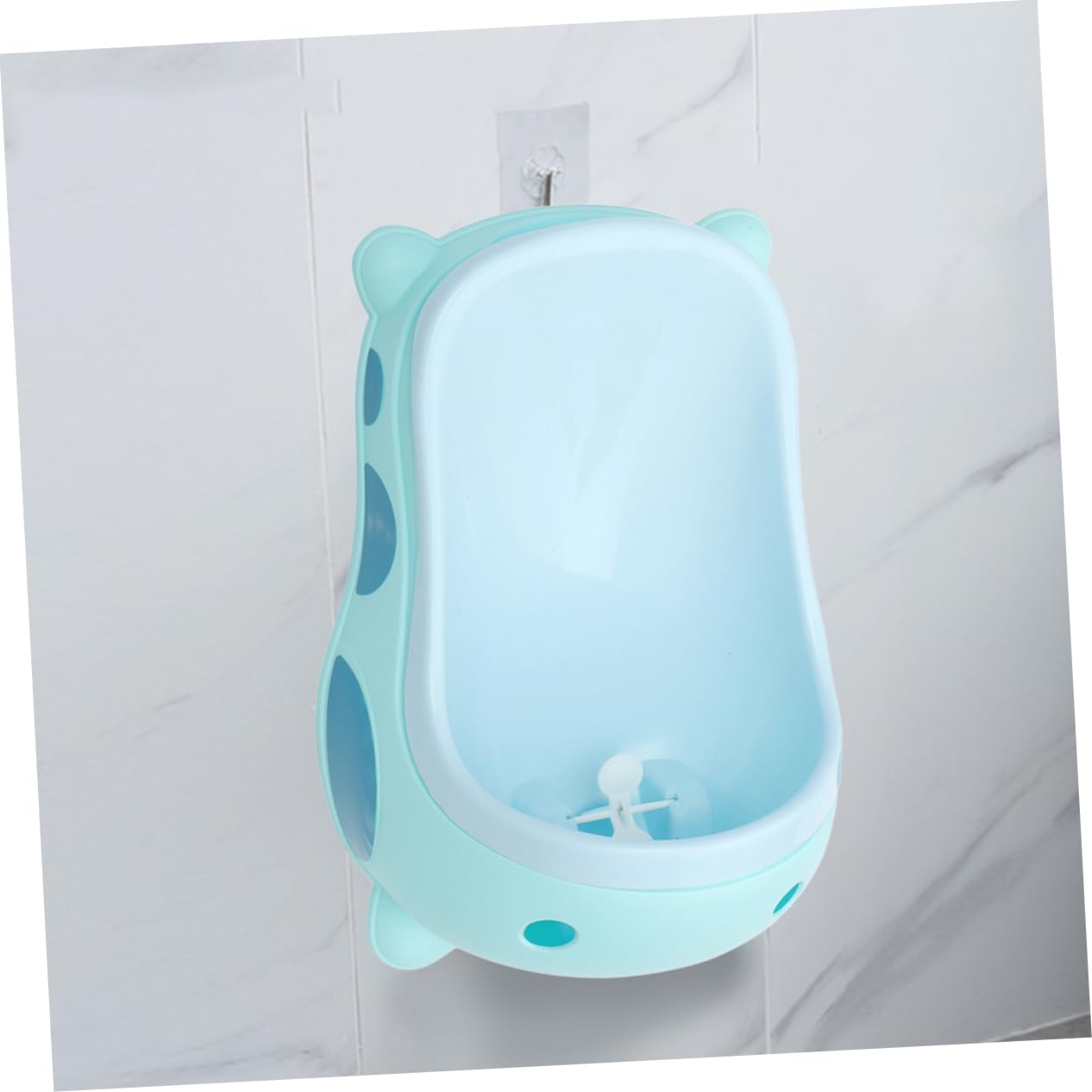 BIUDECO Toddler Potty Training Urinal for Boys & Girls - Portable Standing Pee Trainer with Non-Slip Base, Sky Blue - Ideal for Home, Travel & Daycare Use