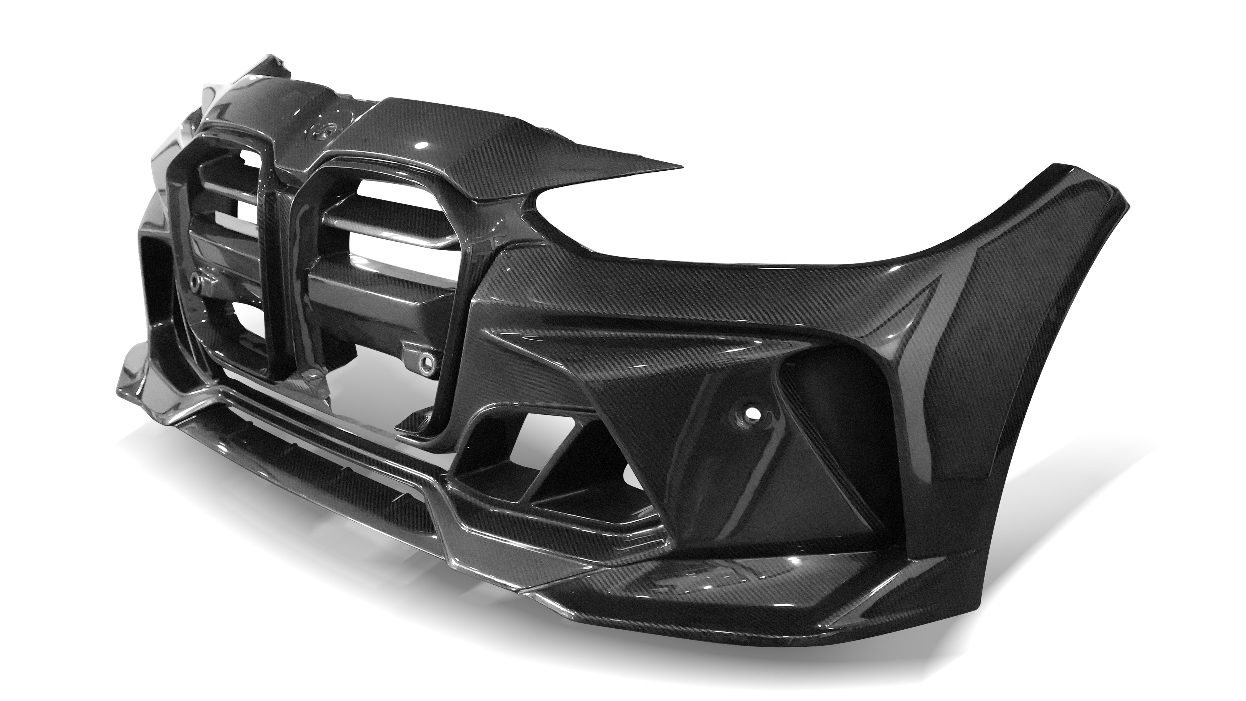 GTS V BMW G8X M3 M4 Carbon Fiber Front Bumper - V Style™ Aero Upgrade for Enhanced Performance & Style | Perfect for Track Days & Street Racing