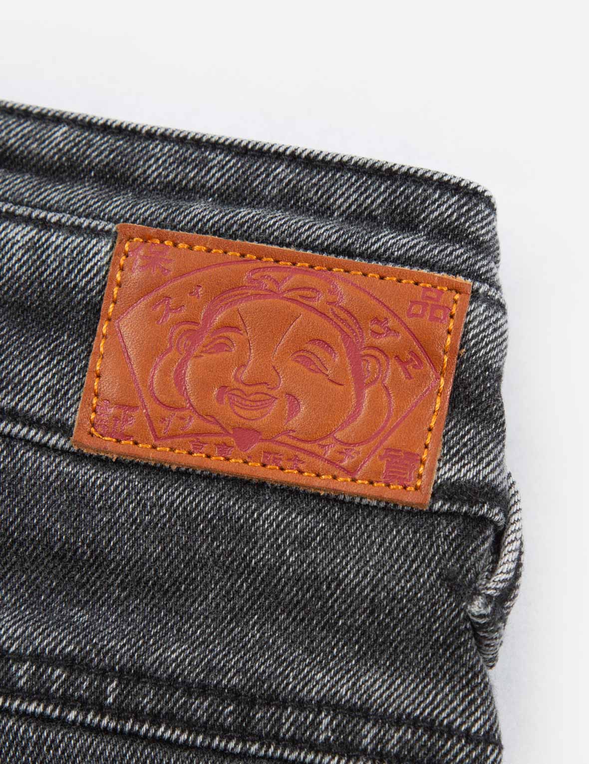 Custom Logo Embroidery Tapered Jeans for Men & Women - Stylish Slim Fit Denim Pants for Casual Wear & Office Outfits