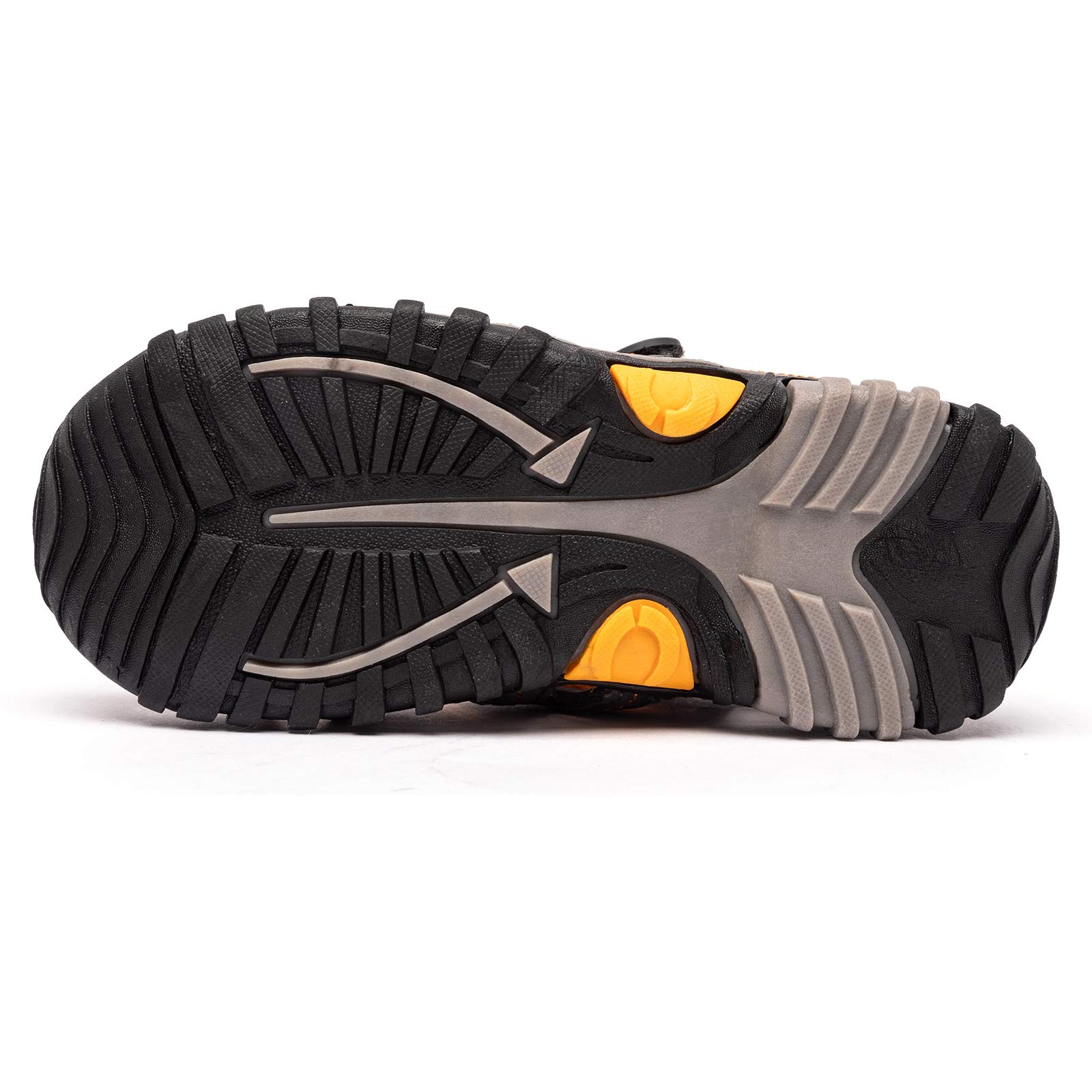 HOBIBEAR Kids Water Sandals for Boys & Girls - Closed-Toe Outdoor Sports Shoes for Toddler, Little Kid & Big Kid - Perfect for Beach, Pool, Hiking & Summer Activities