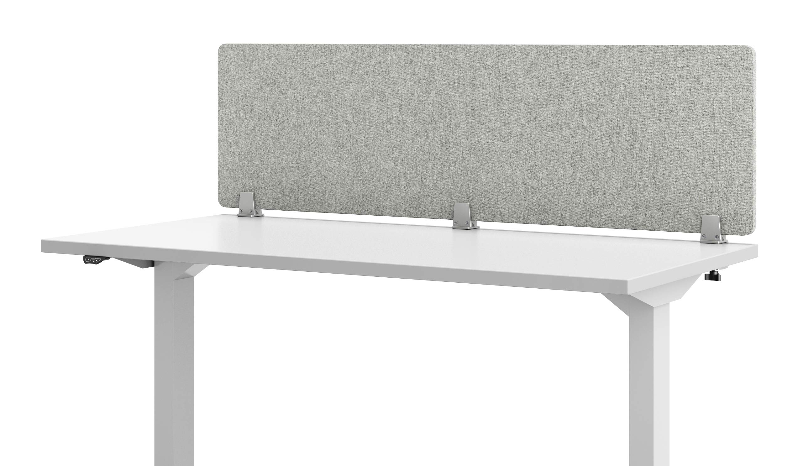 Sound Absorbing Panel Privacy Shield - Noise Reducing Office Divider for Cubicles, Study Desks & Home Offices (60