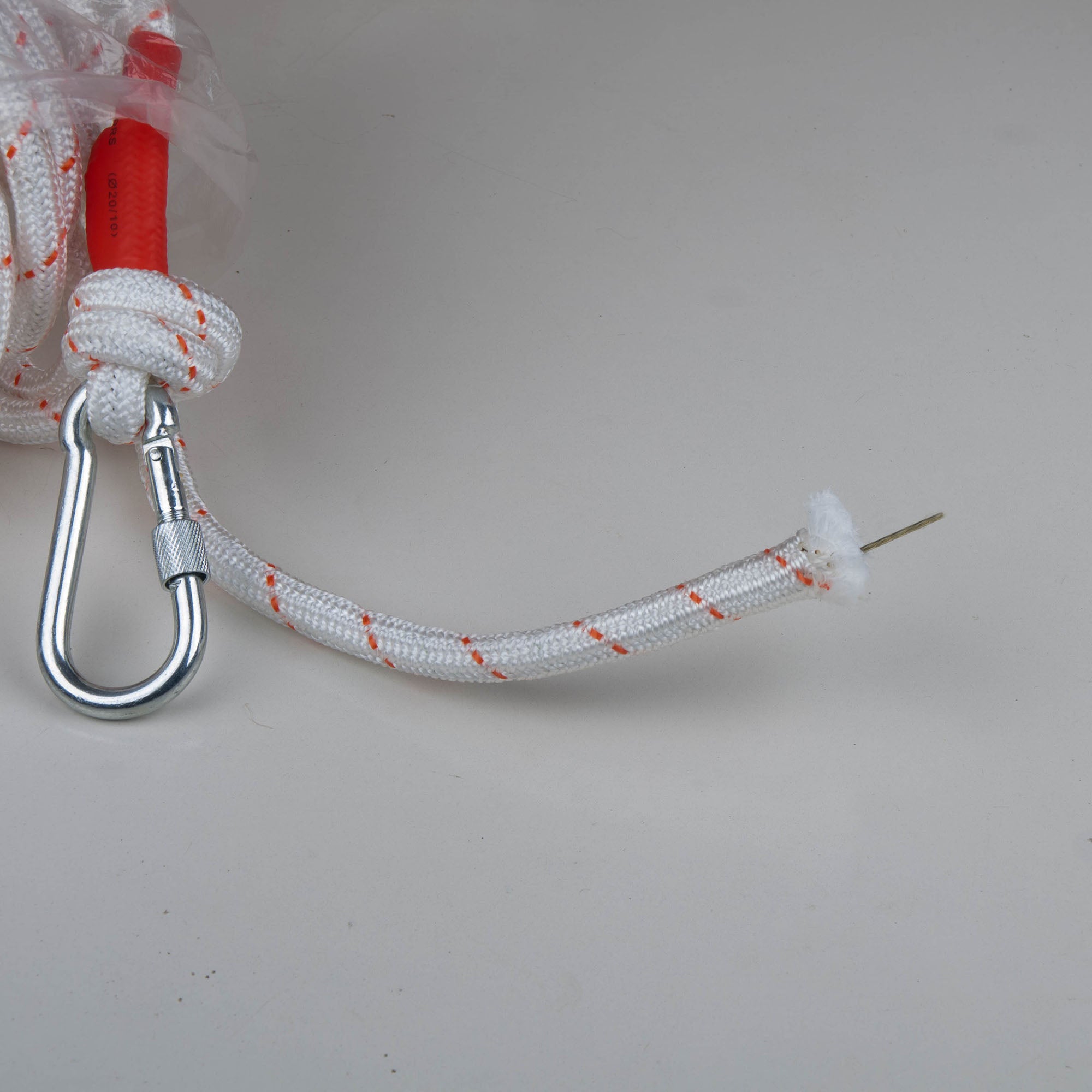 12mm x 50m Heavy Duty Nylon Static Climbing Rope - Outdoor Rock Climbing, Boat Anchor Line, Marine Dock Rope - Perfect for Mountaineering, Sailing, and Water Sports Activities