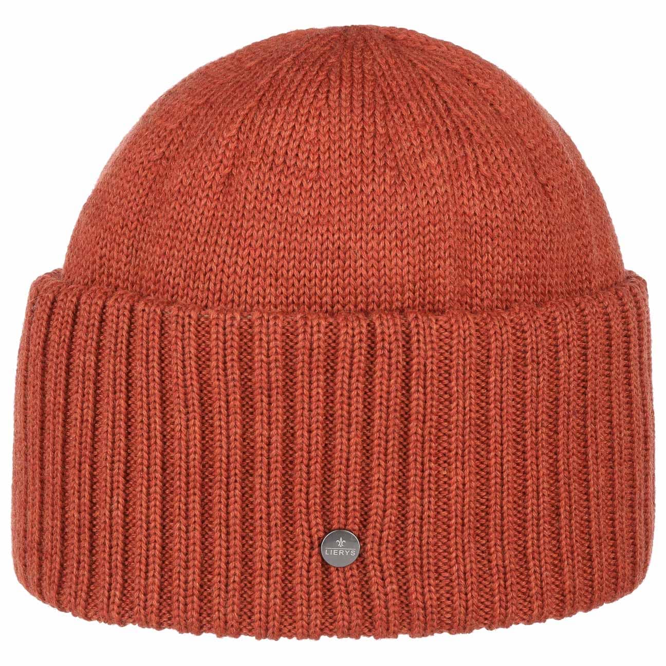 Lierys Big Cuff Merino Wool Hat - Warm Winter Beanie for Men & Women - Perfect for Skiing, Hiking, and Cold Weather Activities
