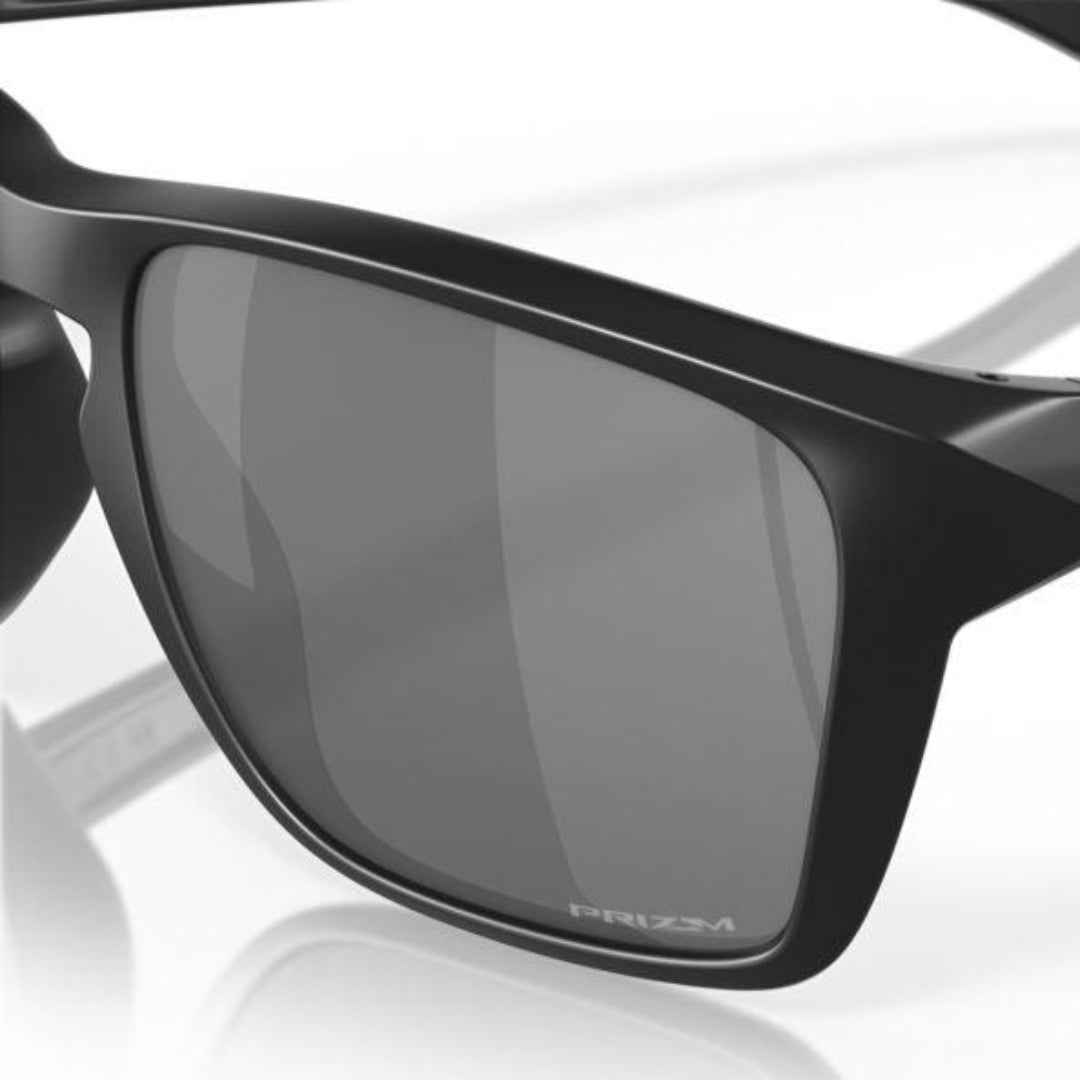 Oakley Sylas Sunglasses - Matte Black Frame with Prizm Black Lenses (Low Bridge Fit) | Model 0OO9448F 944802 | Perfect for Running, Driving & Outdoor Sports