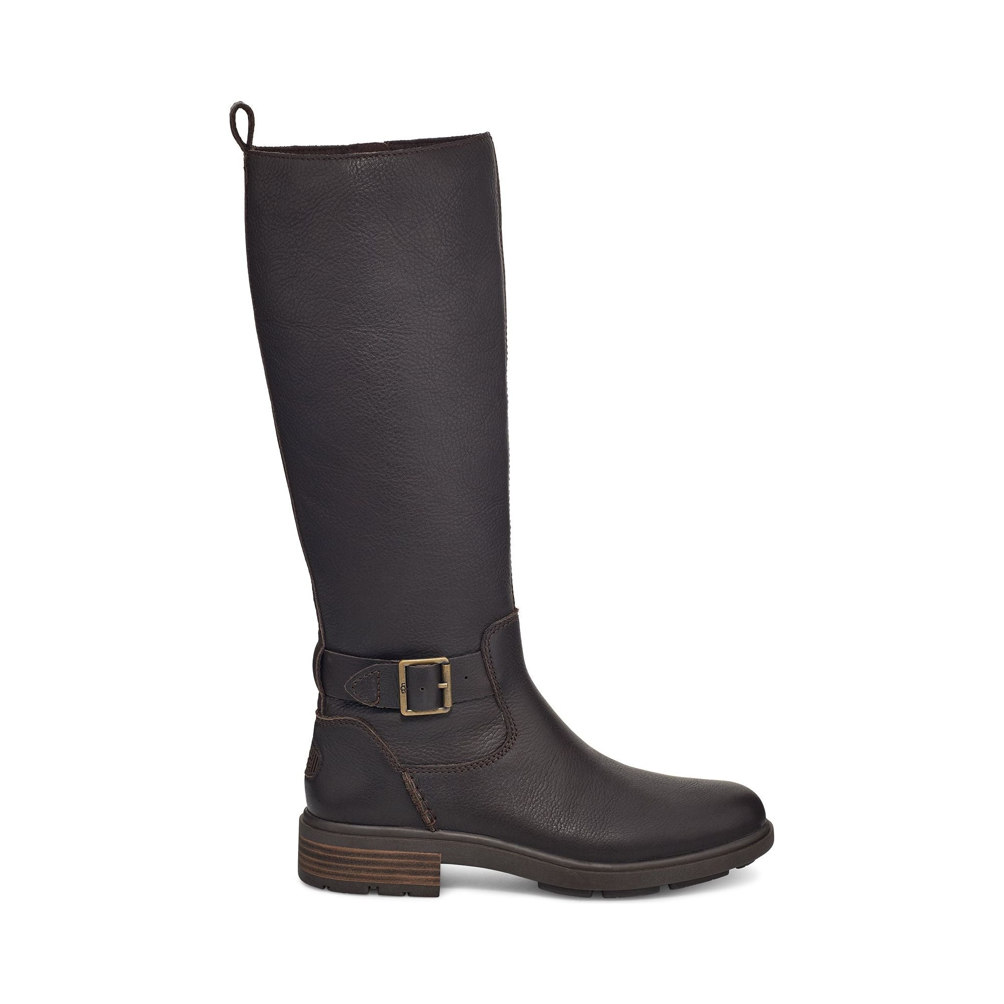 UGG Women's Harrison Tall Boot in Stout Leather - Waterproof Winter Boots for Women, Comfortable & Stylish - Perfect for Snow, Cold Weather & Outdoor Activities
