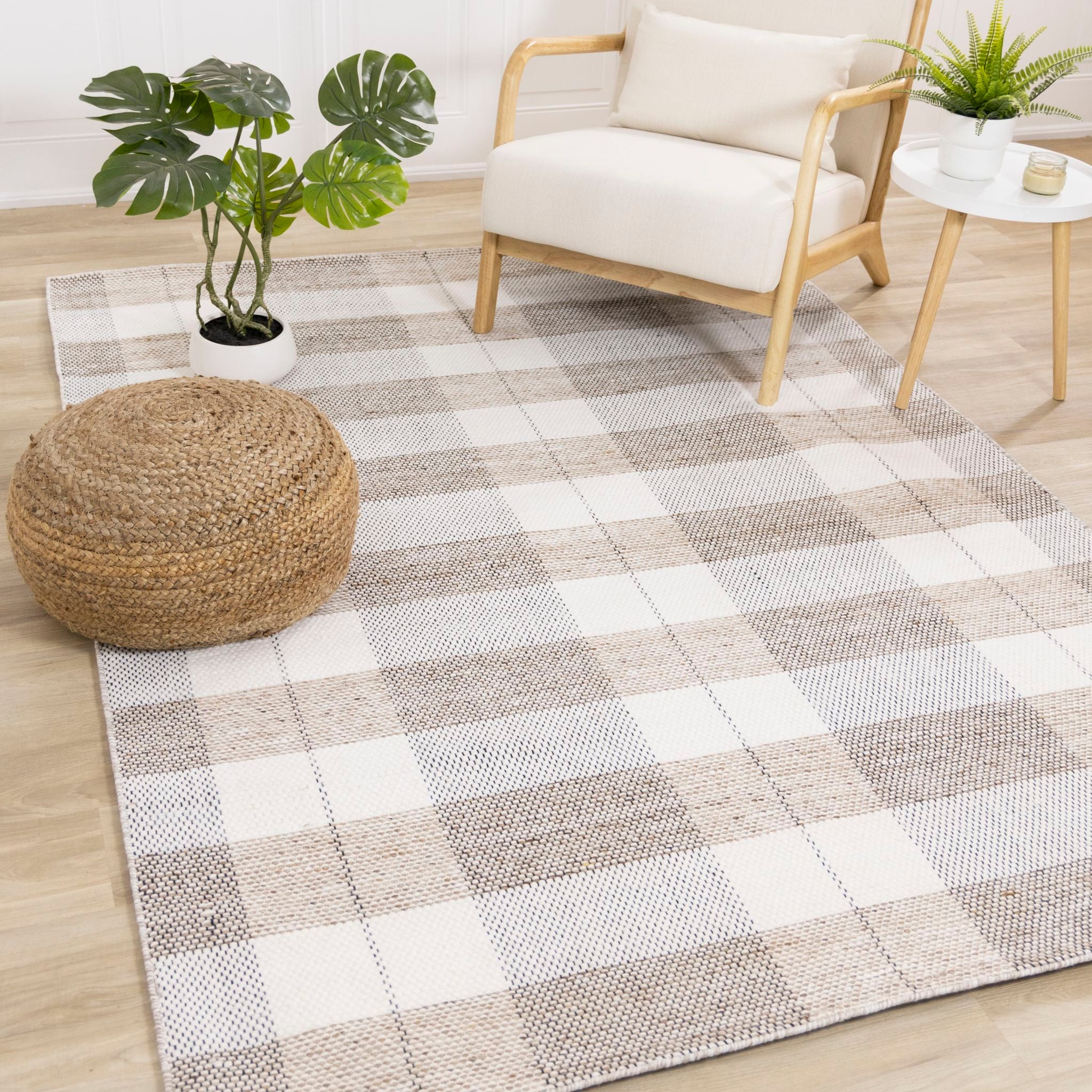 5x8 Aspen Area Rug - Soft Modern Non-Slip Living Room Rug for Bedroom, Dining Room, and Home Decor