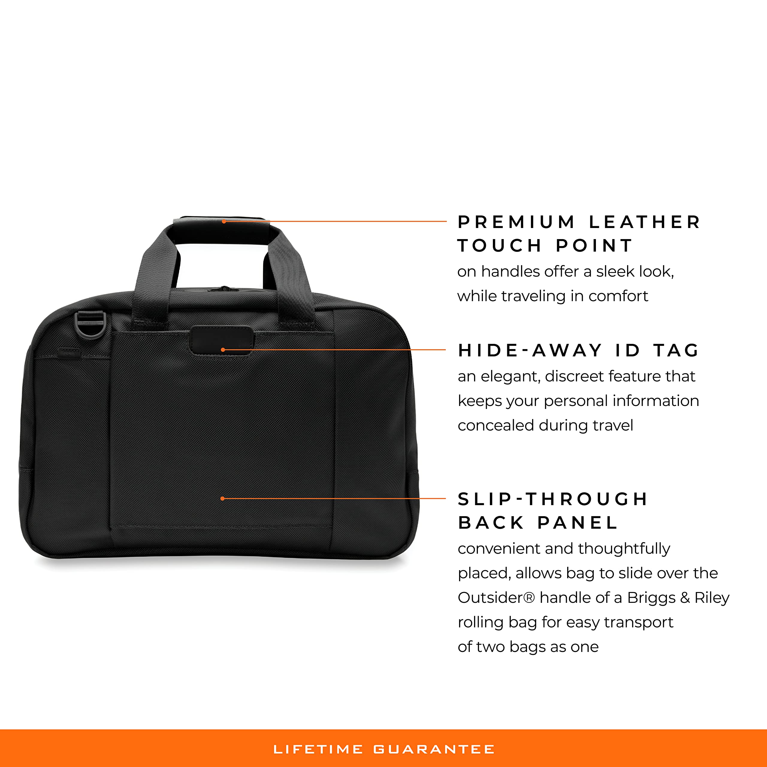 Briggs & Riley Premium Travel Duffel Bag - Water-Resistant Carry-On Luggage for Gym, Business Trips & Weekend Getaways | Durable & Spacious Travel Gear for Men & Women