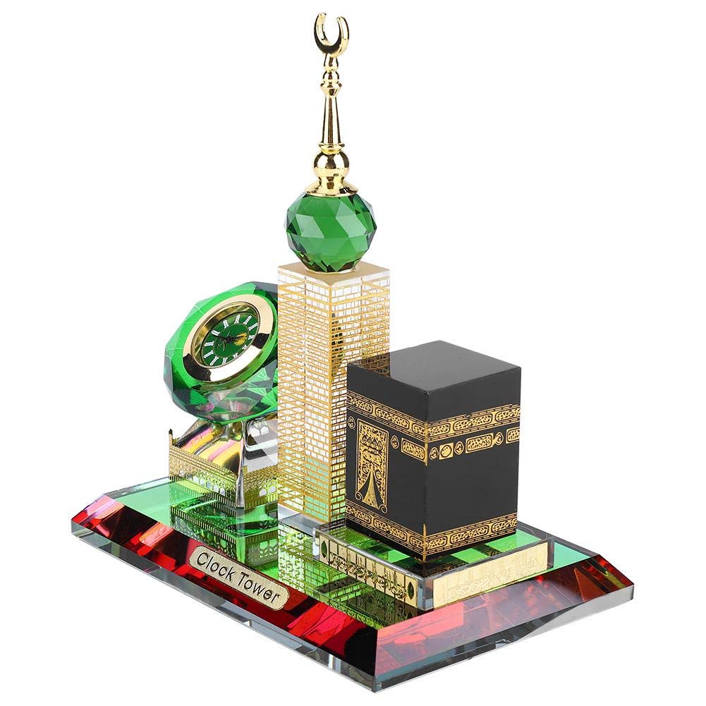 Wosune Islamic Mosque Building Model - Miniature Desktop Decoration for Muslim Home & Office - Perfect for Ramadan, Eid Gifts & Islamic Cultural Displays
