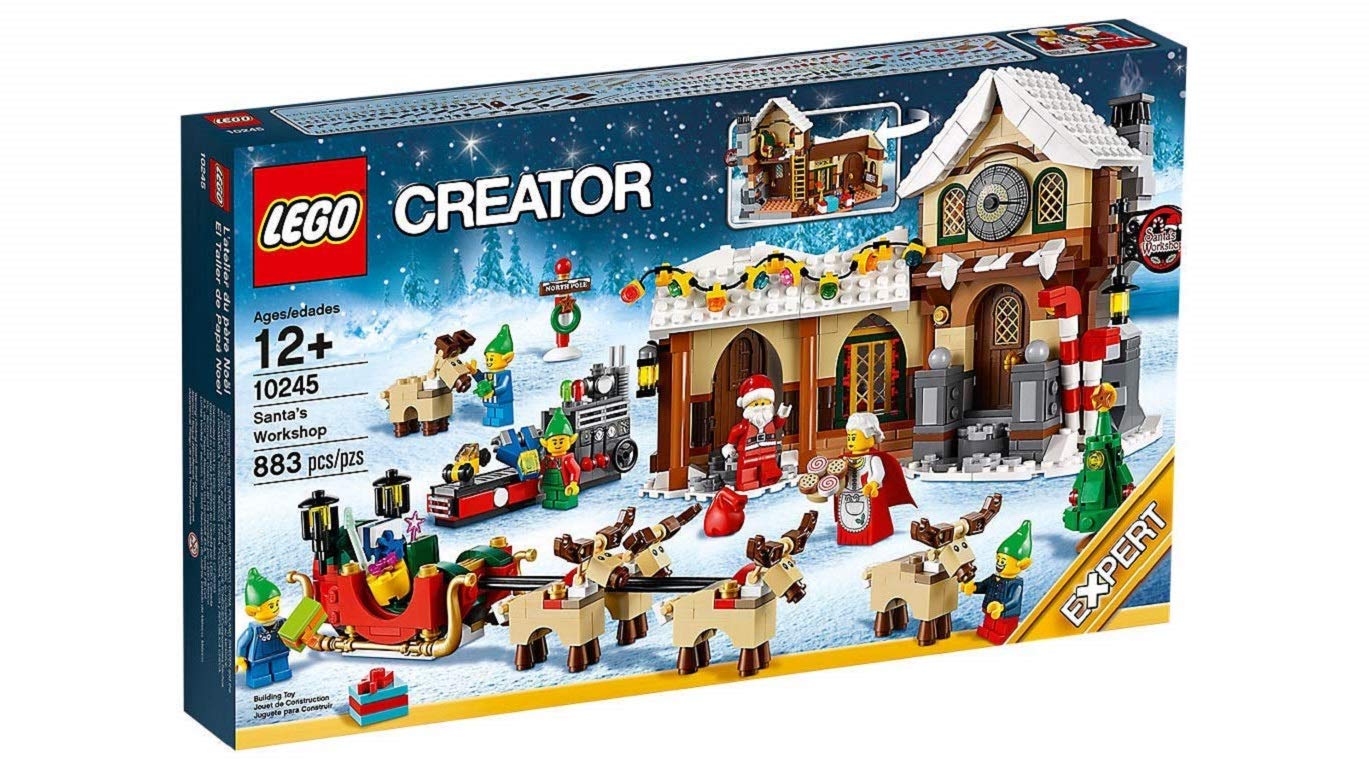 LEGO Creator Santa Building Toy Set - Christmas Holiday Gift for Kids & Collectors | Perfect for Festive Decorations & Playtime Fun