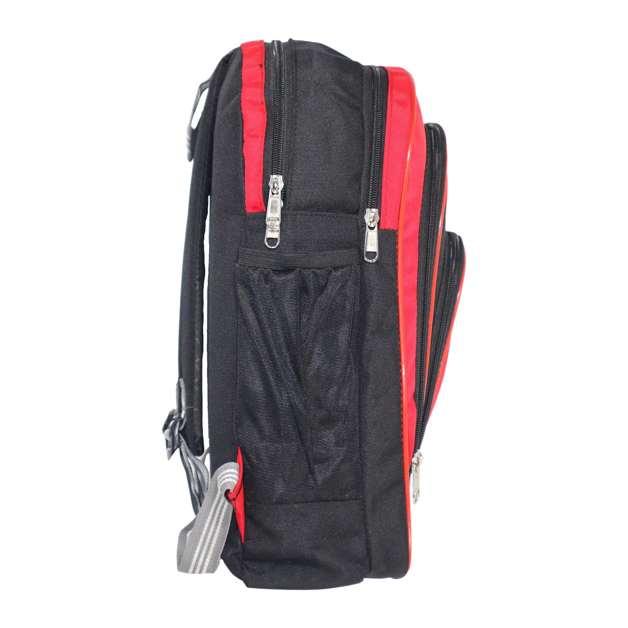 Dream Medium 23L School Backpack for Boys & Girls Ages 7-12 - Durable Black & Red Backpack for Elementary & Middle School Students - Perfect for Books, Laptops & School Supplies