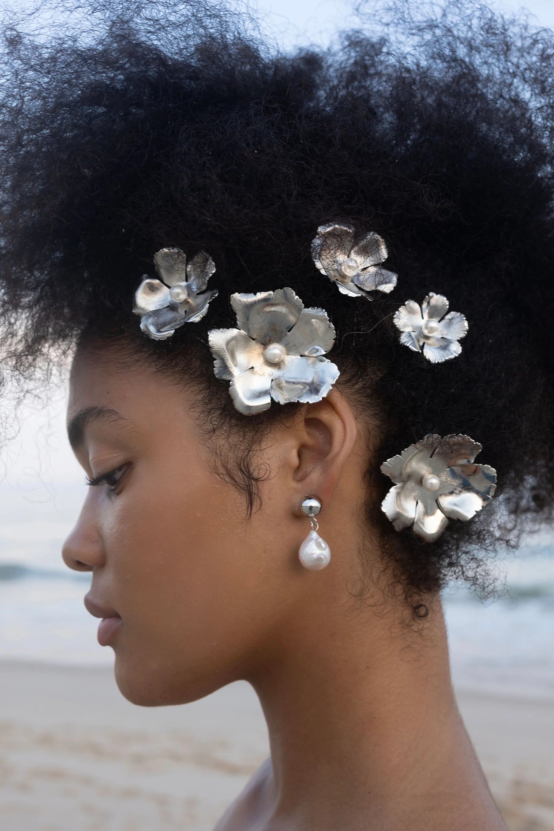 Eden Floral Comb Set - Elegant Hair Accessories for Weddings, Prom & Special Occasions | Bridal Hair Clips & Boho Hair Pins for Women
