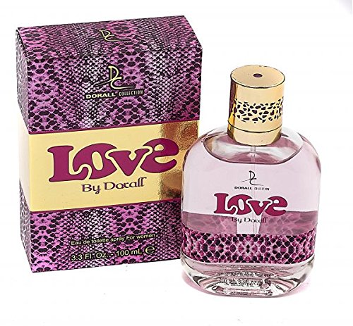 LOVE BY DORALL Women's Perfume - 3.3 oz / 100ml Eau de Parfum Spray - Floral Fragrance for Daily Wear & Special Occasions