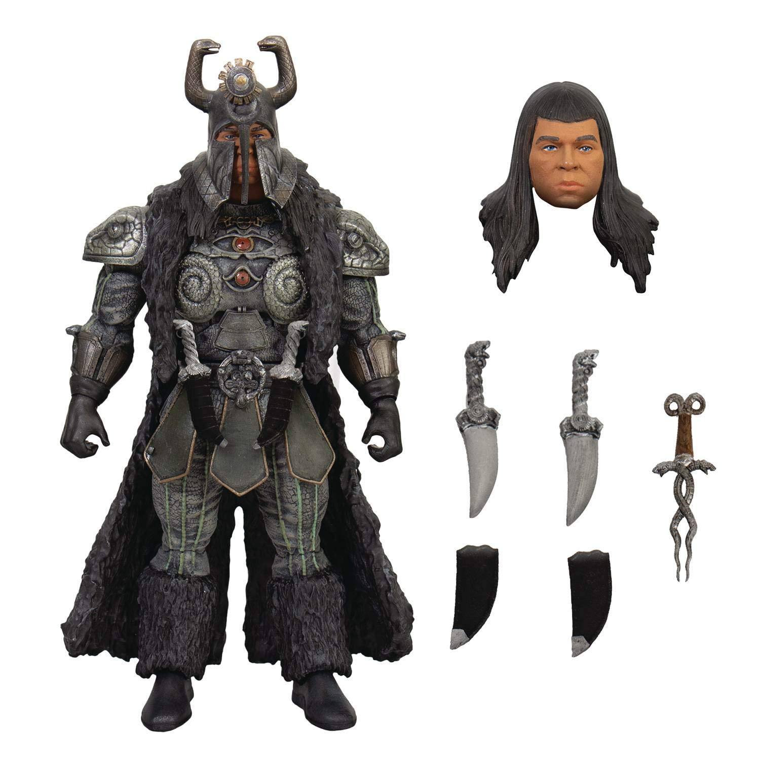 Super 7 Conan The Barbarian Ultimates Thulsa Doom 7-Inch Action Figure - Collectible Toy for Fans, Display & Role-Play Scenes