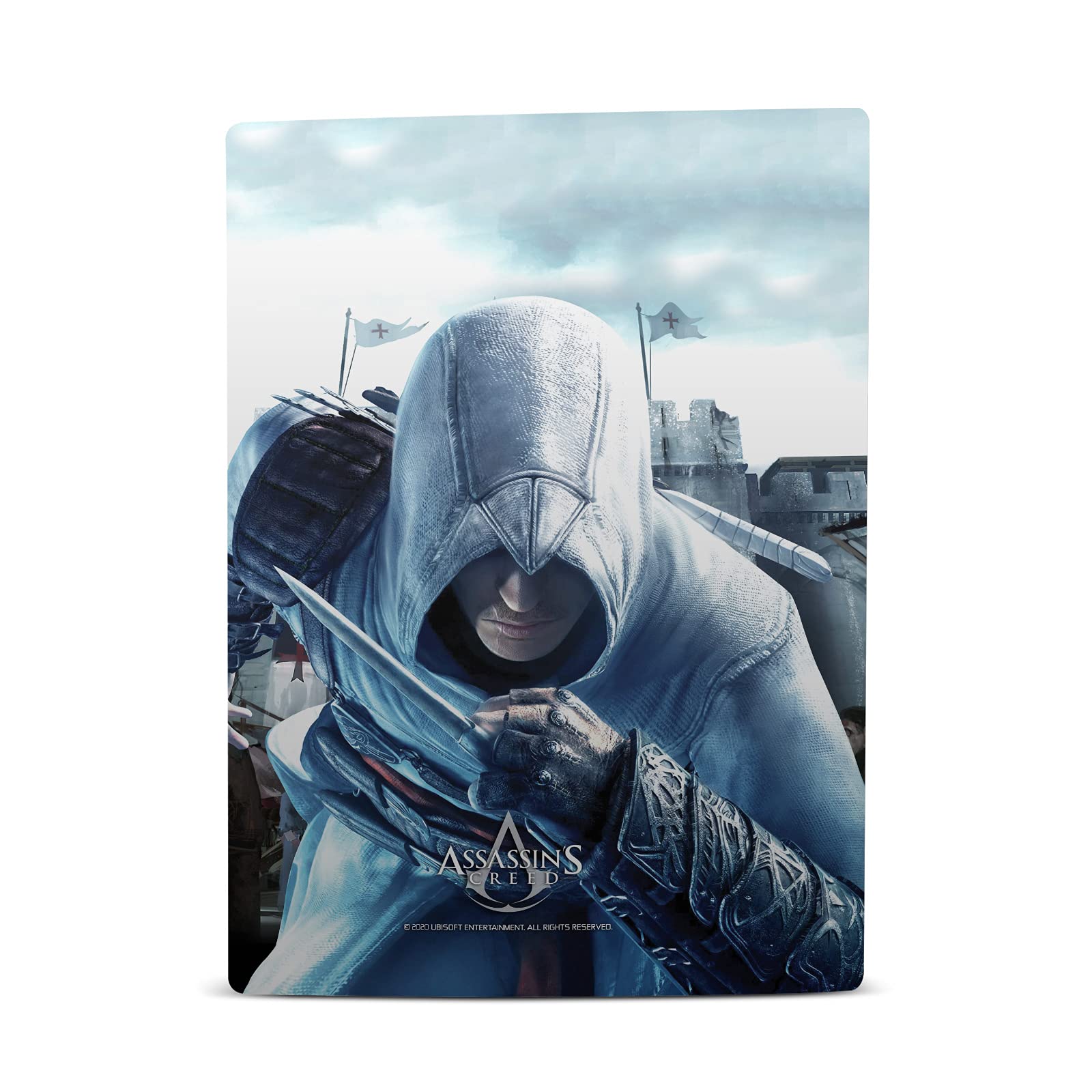 Head Case Designs Altaïr Lame Cachée Art Skin Vinyl Decal Sticker Cover Compatible with Sony PlayStation 5 PS5 Digital Edition Console - Gaming Room Decor, Gift for Gamers