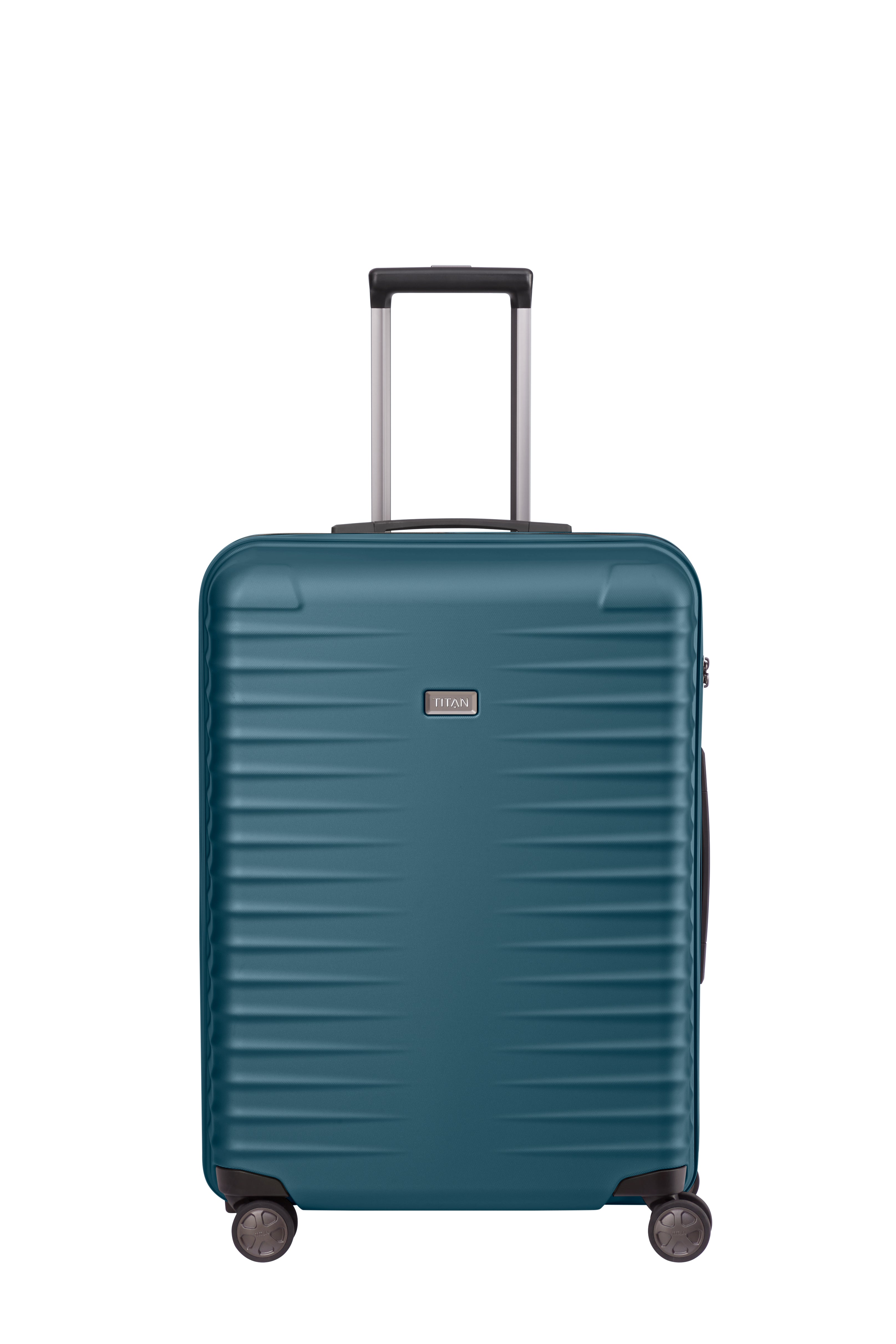 Titan LITRON Trolley M Medium Luggage - Lightweight Expandable Carry-On Suitcase for Travel, Business Trips & Weekend Getaways | Durable Spinner Wheels & TSA Lock