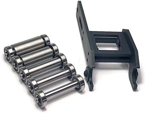 2x72 Belt Grinder Small Wheel Holder Set - 5 Sizes (7.8In) for Knife Making & Sharpening | Perfect for Knife Grinders, Metalworking & DIY Projects