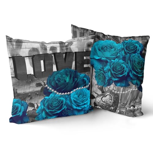 Teal Rose