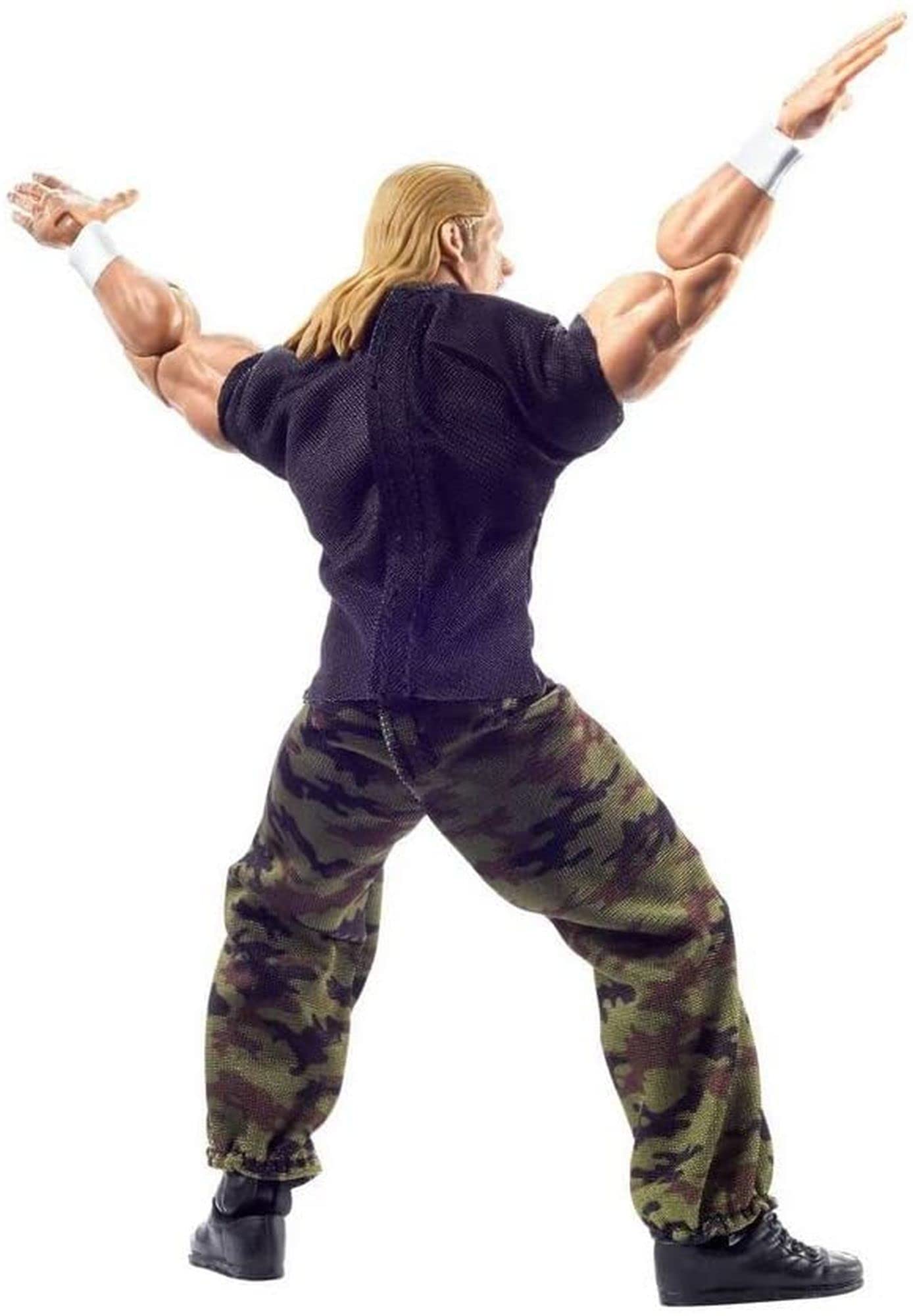 WWE Triple H Legends Series 8-Inch Collectible Action Figure - Wrestling Toy for Kids & Adults - Perfect for Display, Play, and WWE Fan Collections