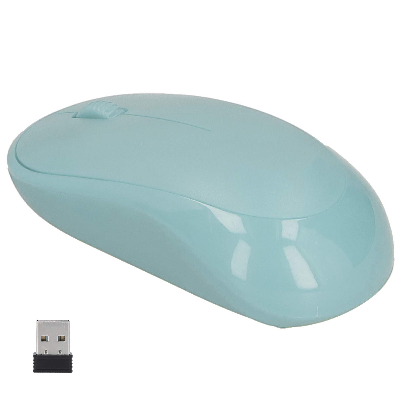Ergonomic Wireless Computer Mouse - 2.4GHz Auto-Sleep, Durable & Comfortable for Laptop/PC (Blue) | Perfect for Office Work, Gaming & Travel | Ideal for Home Office, Business Meetings & Remote Work | Great for Productivity, Online Classes & Working from Home | Best for Long Hours of Use, Video Conferencing & Digital Nomads