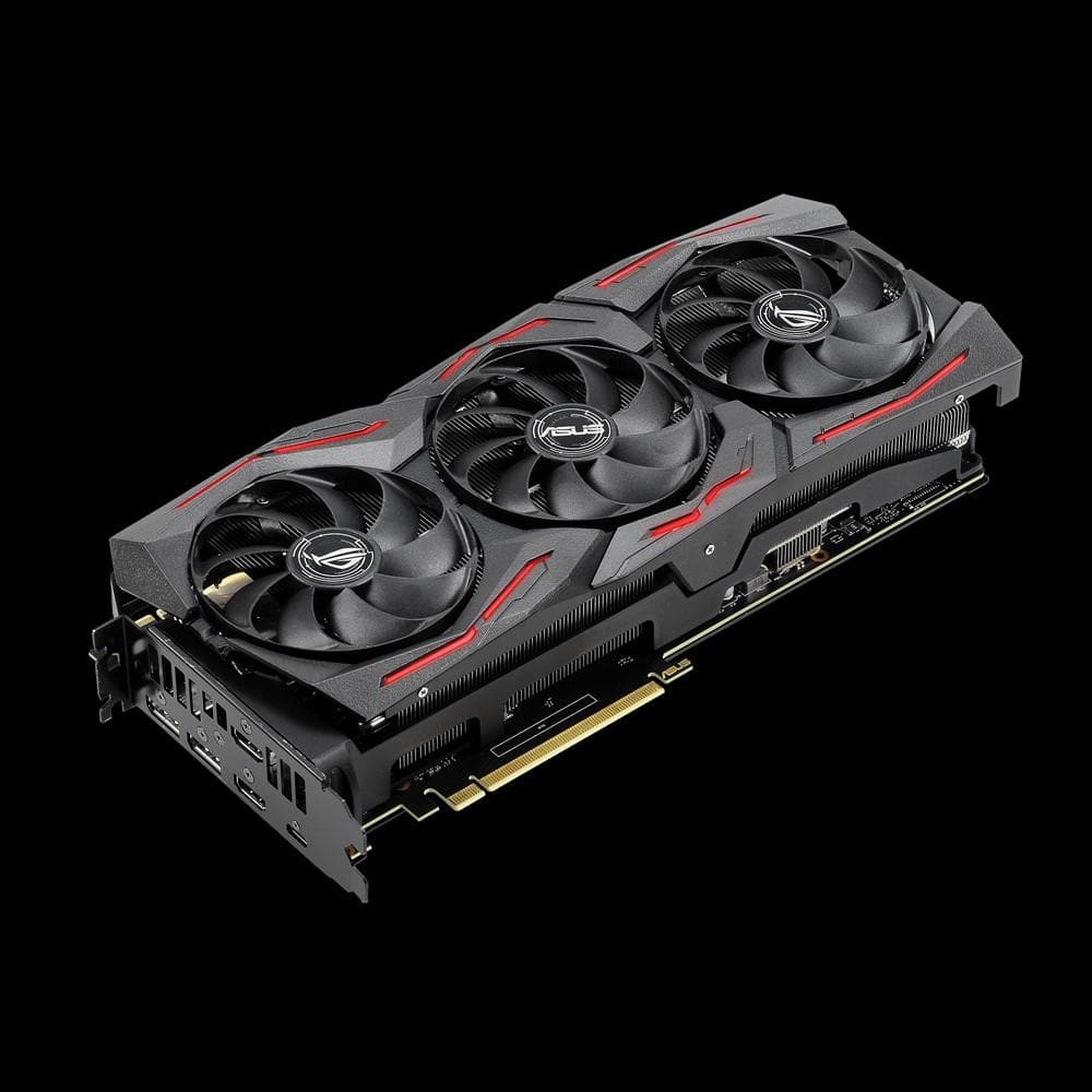 ASUS ROG Strix RTX 2080 Super A8G Gaming Graphics Card - 8GB GDDR6, RGB Lighting, Axial-Tech Fans | Perfect for 4K Gaming, VR, and Content Creation