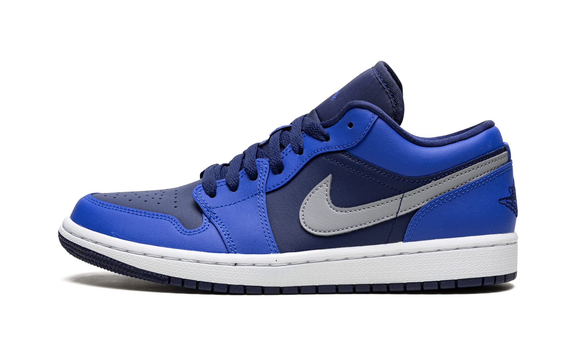 Women's Jordan 1 Low DC0774-400 Sneakers - Game Royal/Blue Void - Size 10.5W - Perfect for Casual Wear, Street Style & Basketball Courts