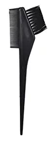 Dual-Sided Hair Dye Brush with Comb - Professional Mustache & Hair Coloring Tool for Home & Salon Use - Perfect for DIY Hair Coloring & Beard Styling