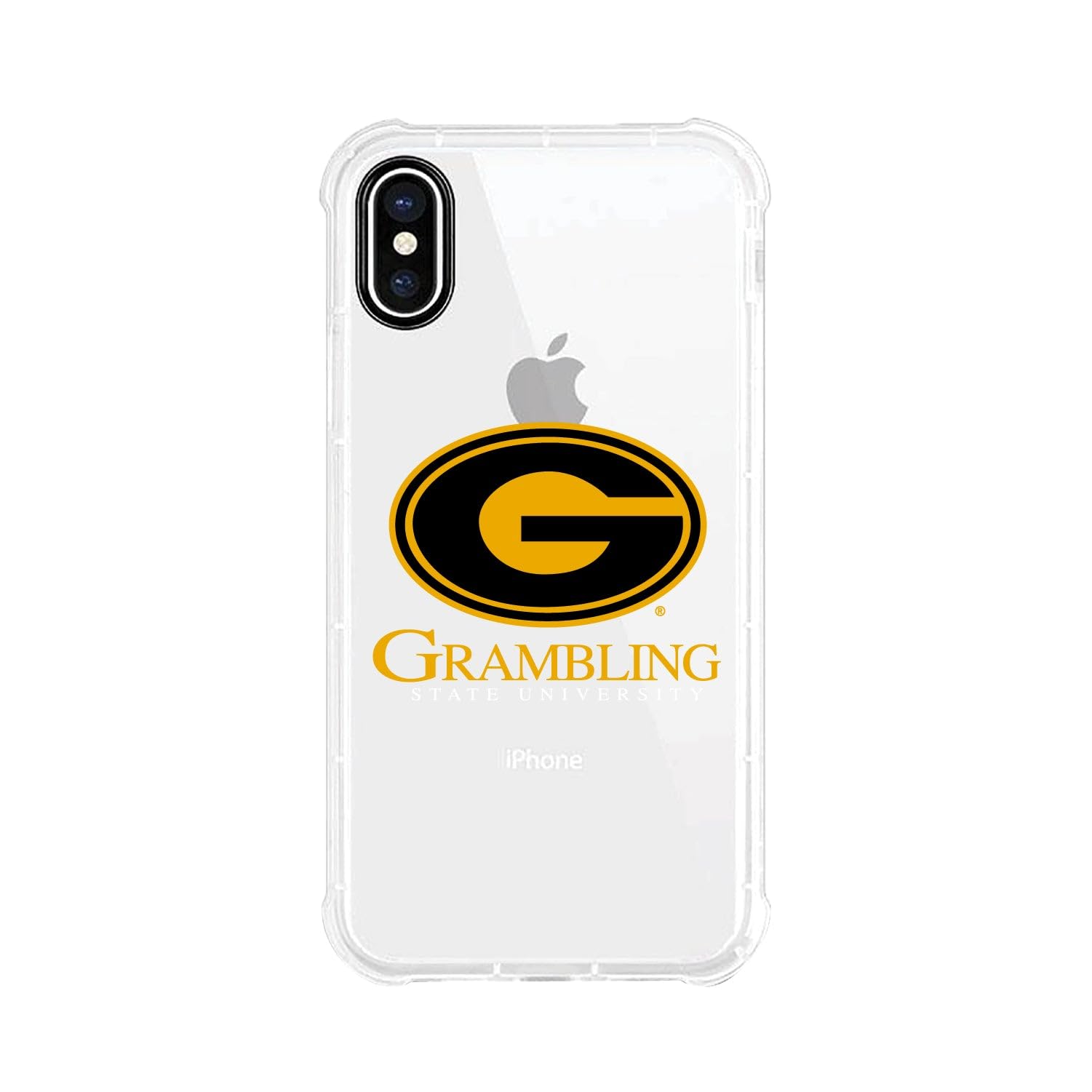 OTM Essentials Rugged Phone Case for iPhone 13 Pro Max - Shockproof Protective Cover with Tough Edge Design | Grambling State University Gifts | Perfect for College Students & Alumni