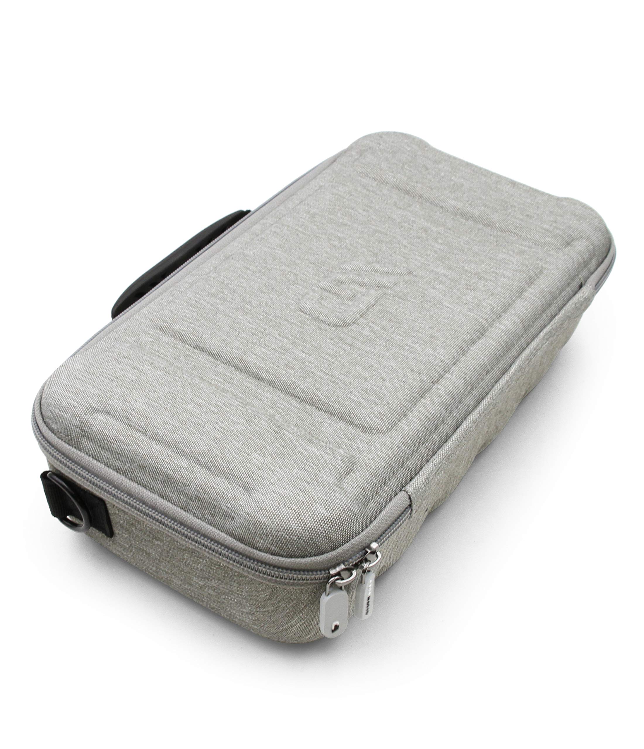 CASEMATIX CB Radio Protective Case with Padded Interior & Zipper Storage | Durable Travel Organizer for Ham Radios & Communication Equipment | Perfect for Road Trips, Camping & Emergency Preparedness