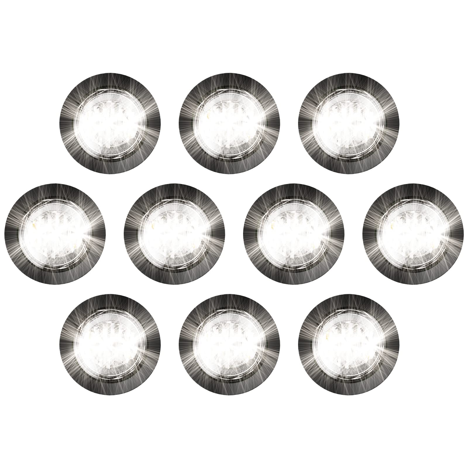 Okerny 12V Marine LED Boat Lights - 3/4
